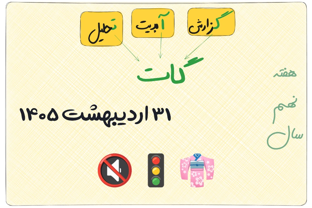 گات ۳۱ اردیبهشت ۱۴۰۵